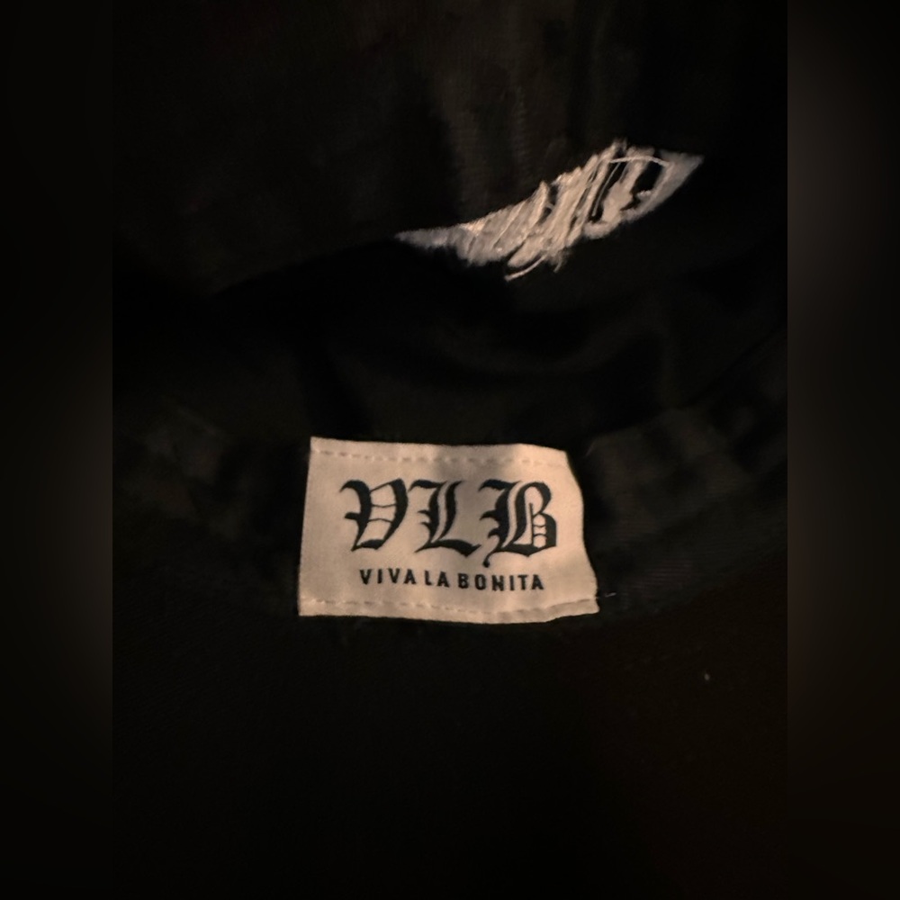 Viva La Bonita Black bucket hat